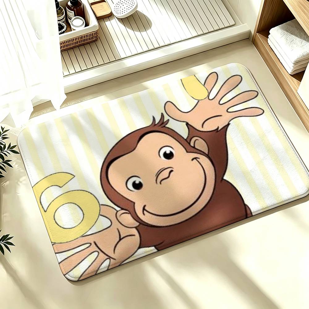 Kids Outdoor Monkey Bars - C-Curious George Cute Monkey Kids Graphic
