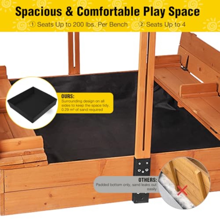 Outdoor sand table for kids ag - đánh giá và giá Kids Outdoor Bench Table