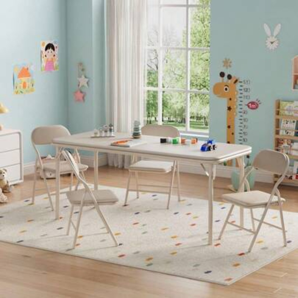 Kids Activity Table Set Foldin - đánh giá và giá Kids Outdoor Furniture Set