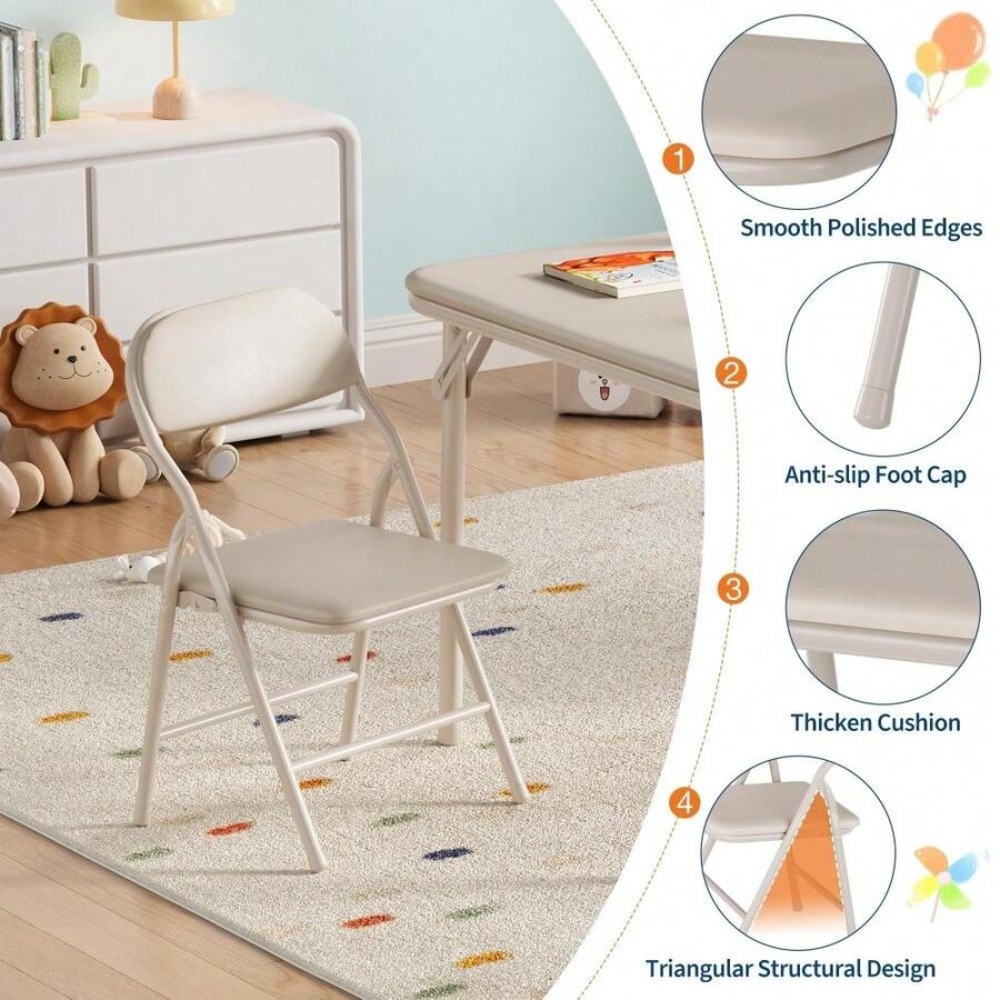 Kids Activity Table Set Foldin - đánh giá và giá Kids Outdoor Furniture Set