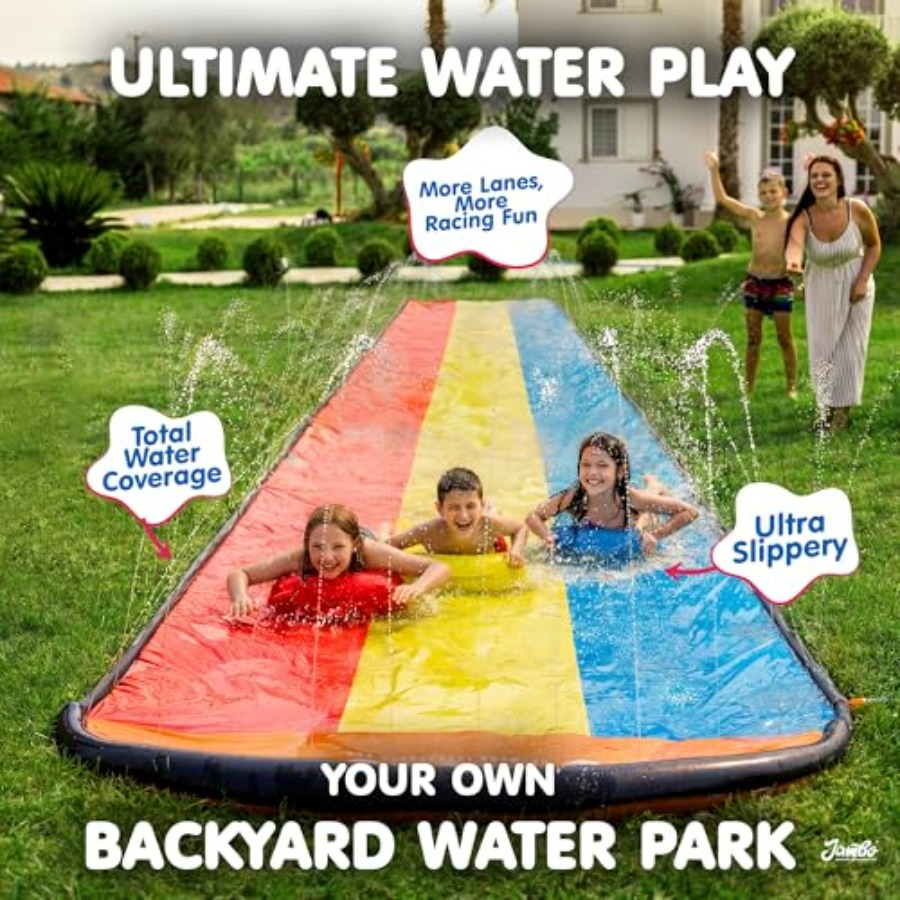 Backyard outdoor water fun for - đánh giá và giá Kids Outdoor Water Slide