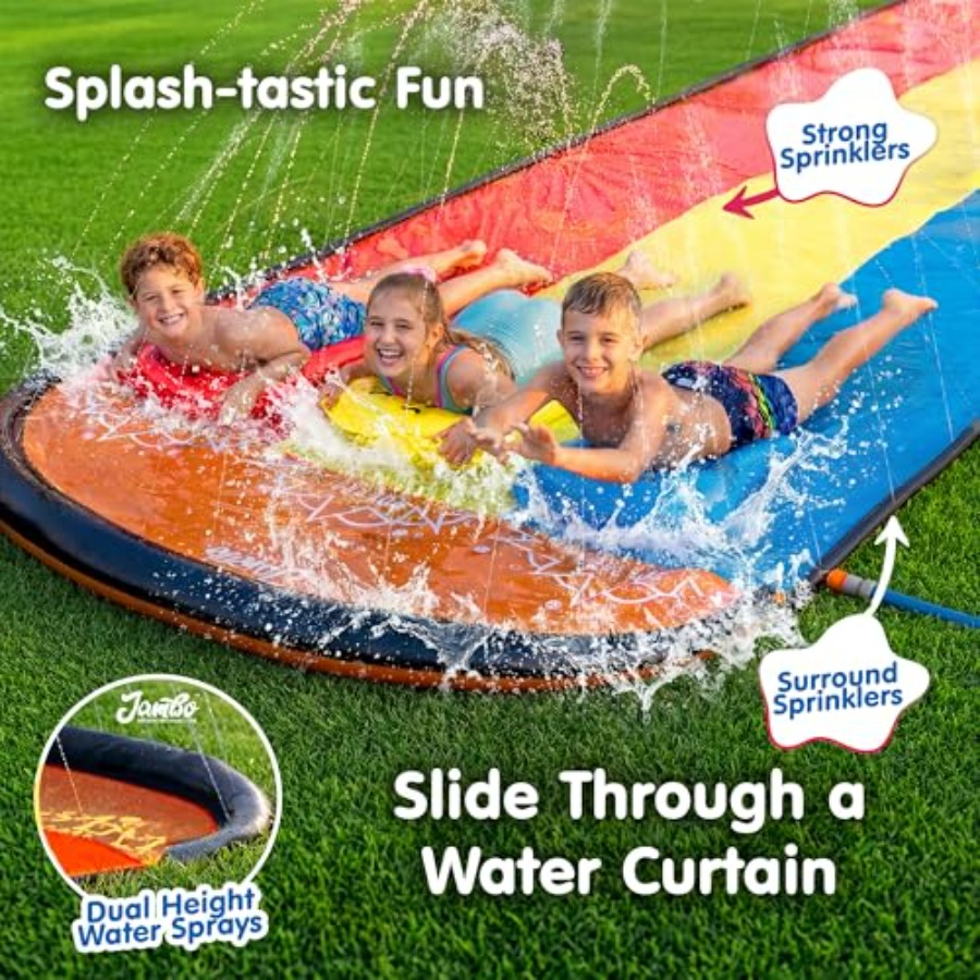Backyard outdoor water fun for - đánh giá và giá Kids Outdoor Water Slide