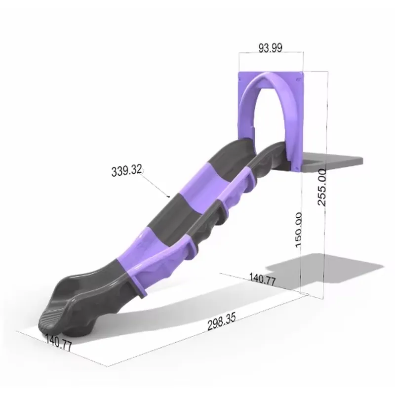 5ft Plastic Outdoor Slide for  - đánh giá và giá Kids Outdoor Yard Equipment