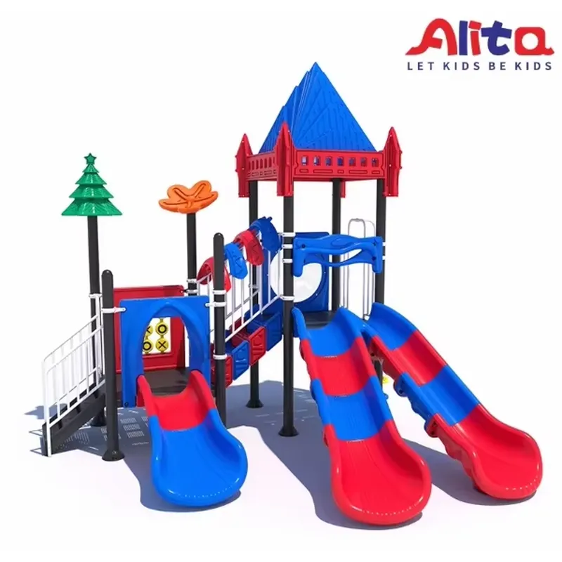 5ft Plastic Outdoor Slide for  - đánh giá và giá Kids Outdoor Yard Equipment