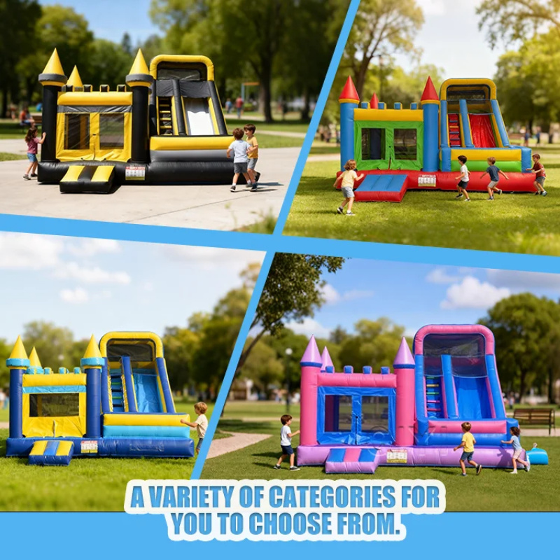 Commercial Bounce House Colorf - đánh giá và giá Kids Outdoor Jump House