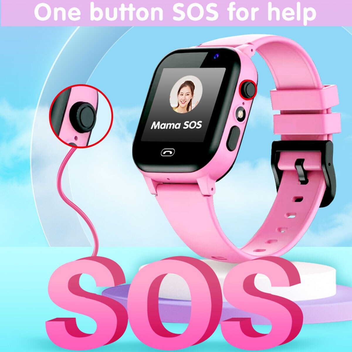 Kids Smart Watch SOS Call Outd - đánh giá và giá Kids Outdoor Wear