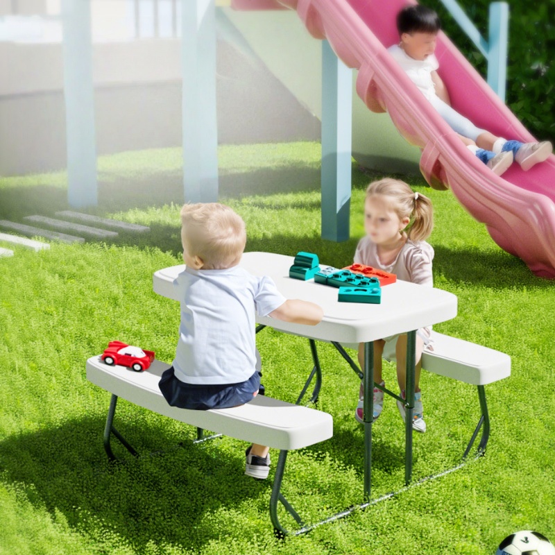 *Outdoor Kids Children's Backy - đánh giá và giá Kids Outdoor Bench Table
