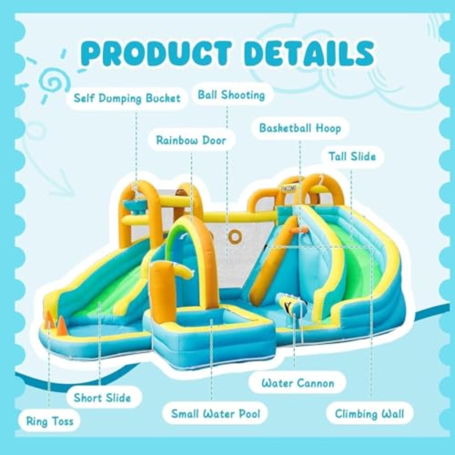 Backyard outdoor inflatable wa - đánh giá và giá Kids Outdoor Water Slide