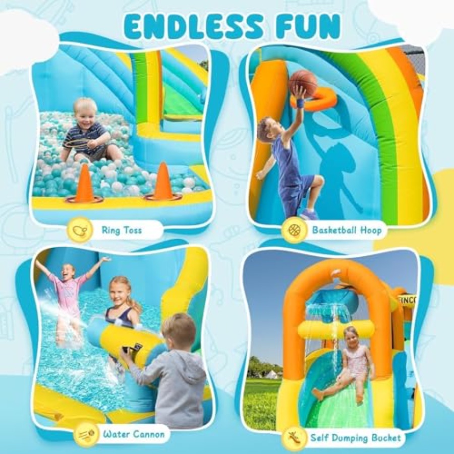 Backyard outdoor inflatable wa - đánh giá và giá Kids Outdoor Water Slide