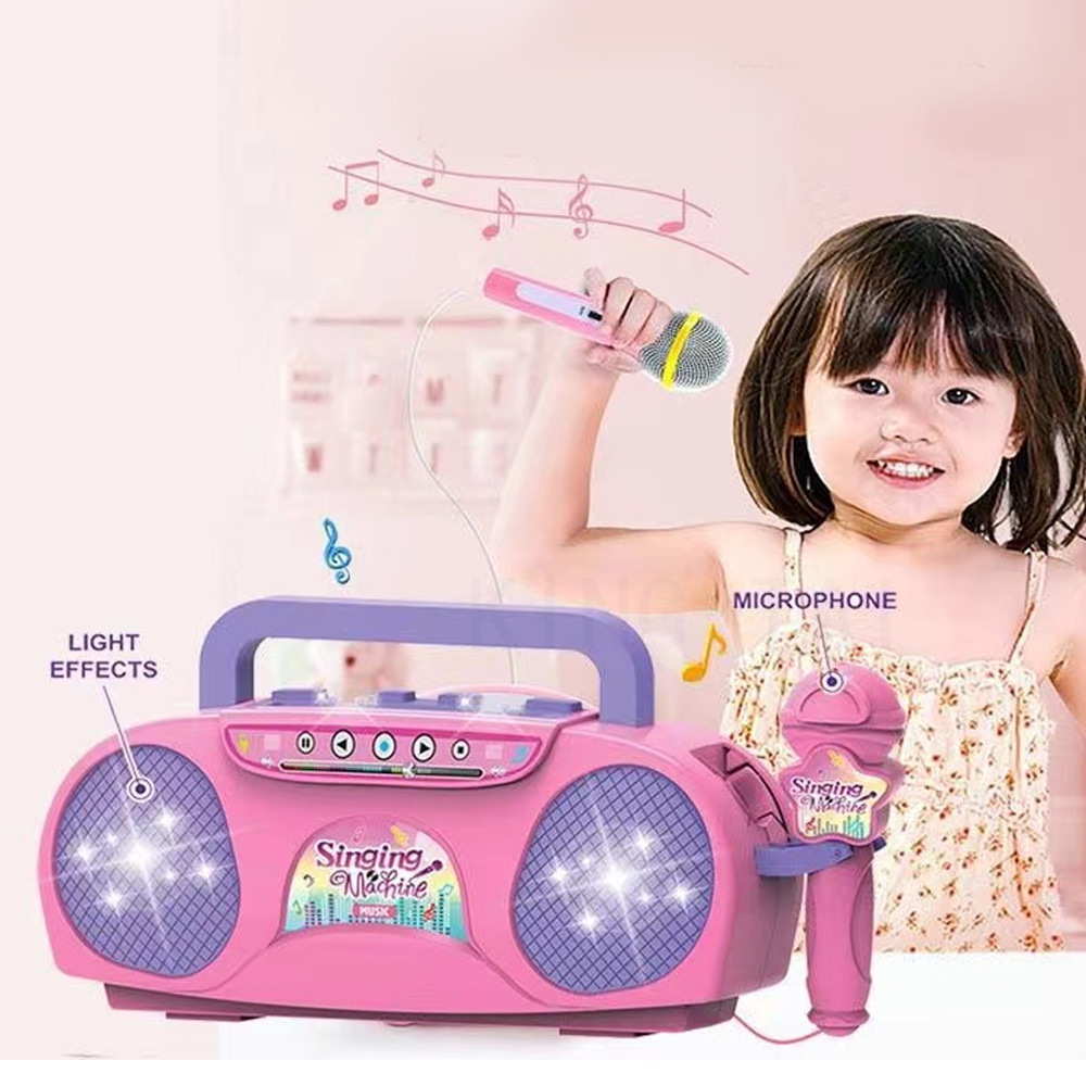 Kids Microphone Karaoke Machin - đánh giá và giá Kids Outdoor Instruments