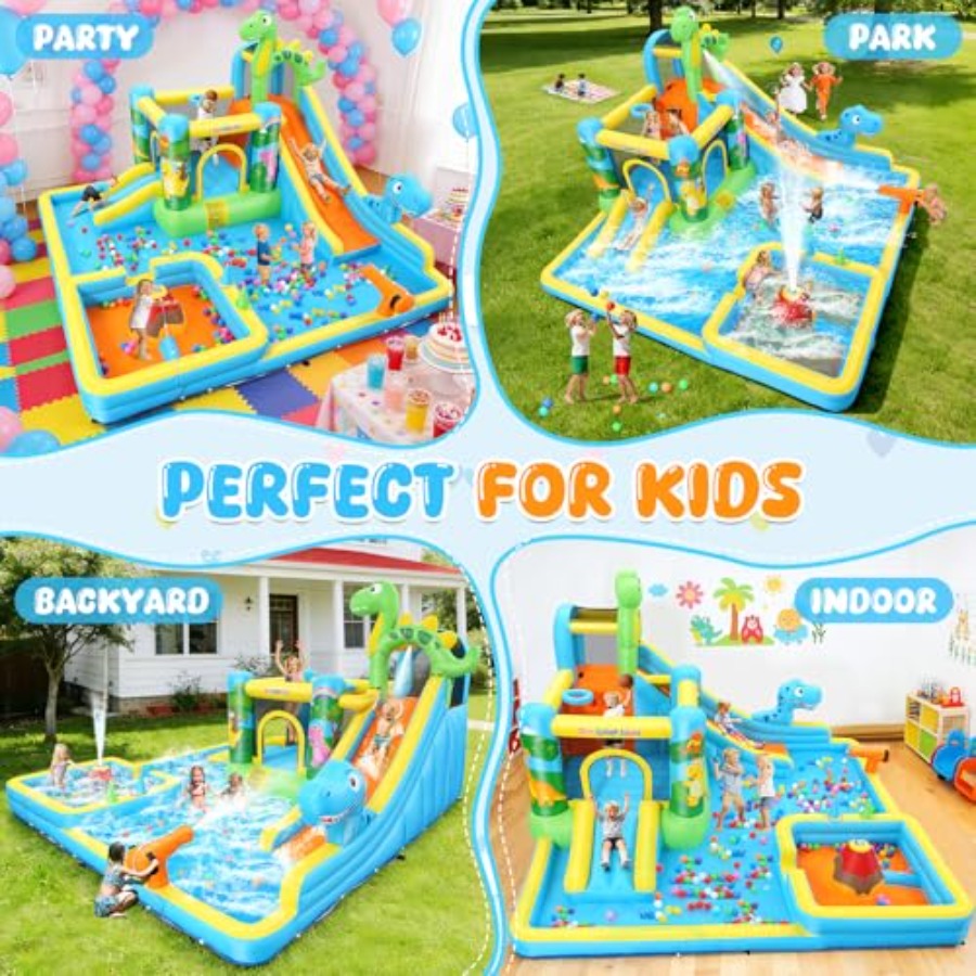 Outdoor backyard inflatable wa - đánh giá và giá Kids Outdoor Water Slide