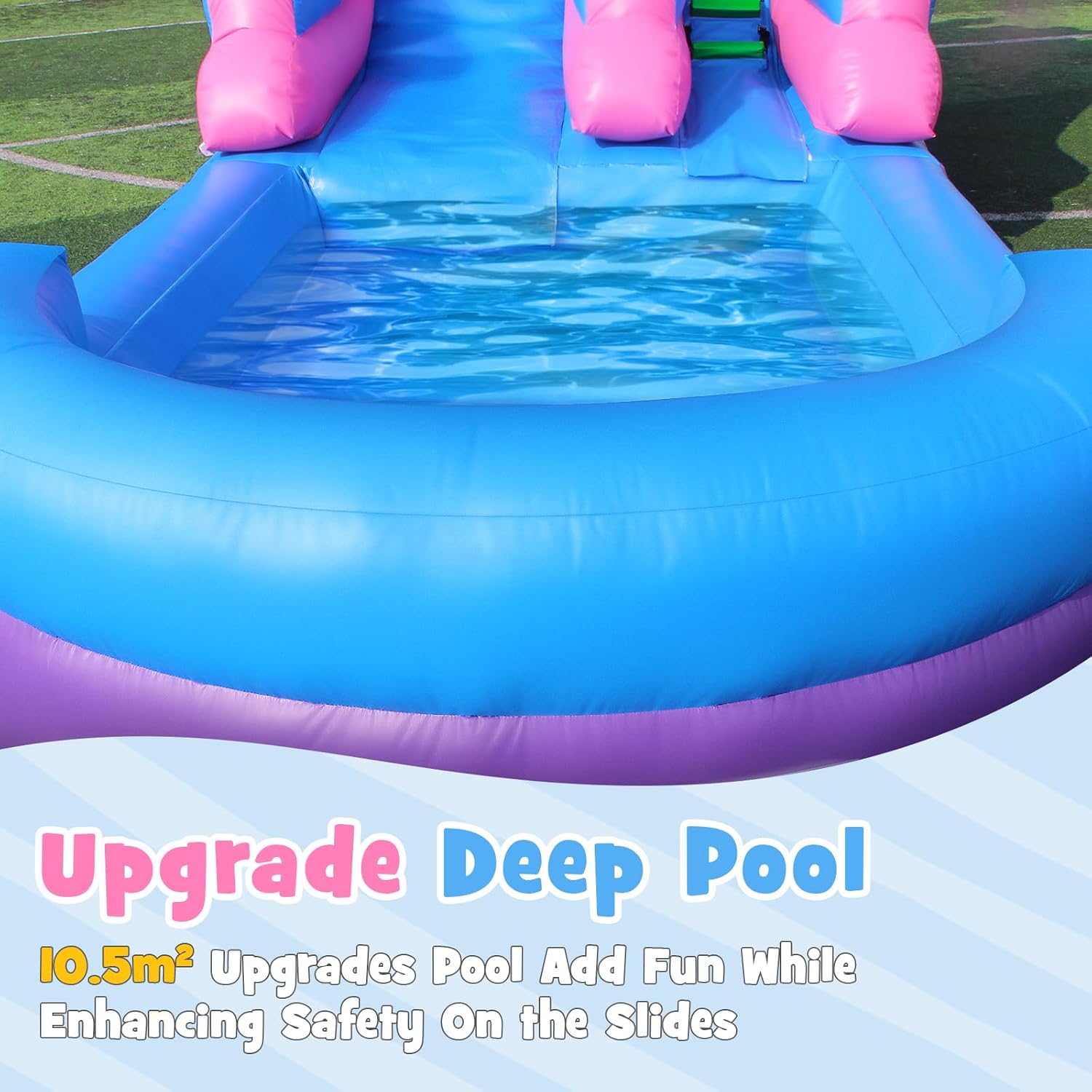 26.2 FT Heavy Duty Inflatable  - đánh giá và giá Kids Outdoor Water Slide