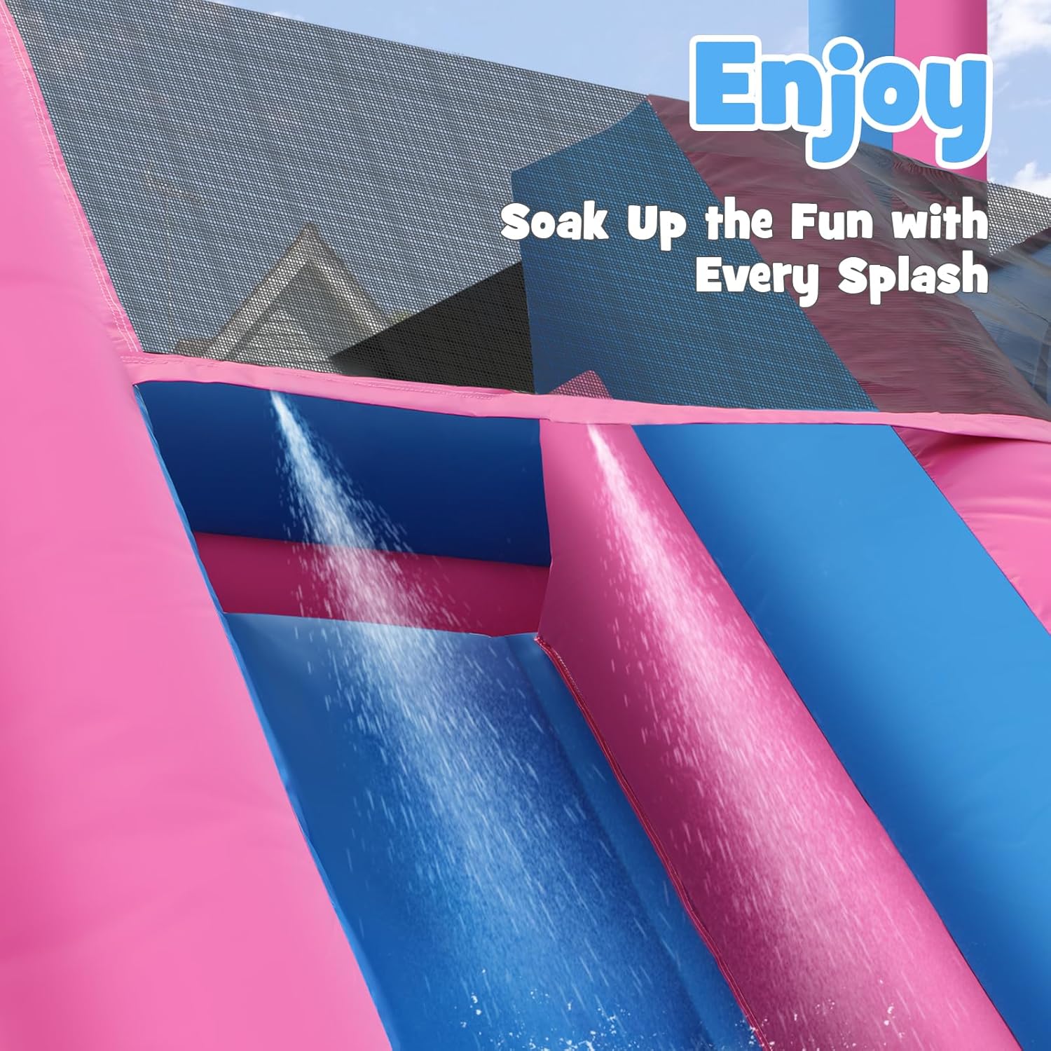 26.2 FT Heavy Duty Inflatable  - đánh giá và giá Kids Outdoor Water Slide