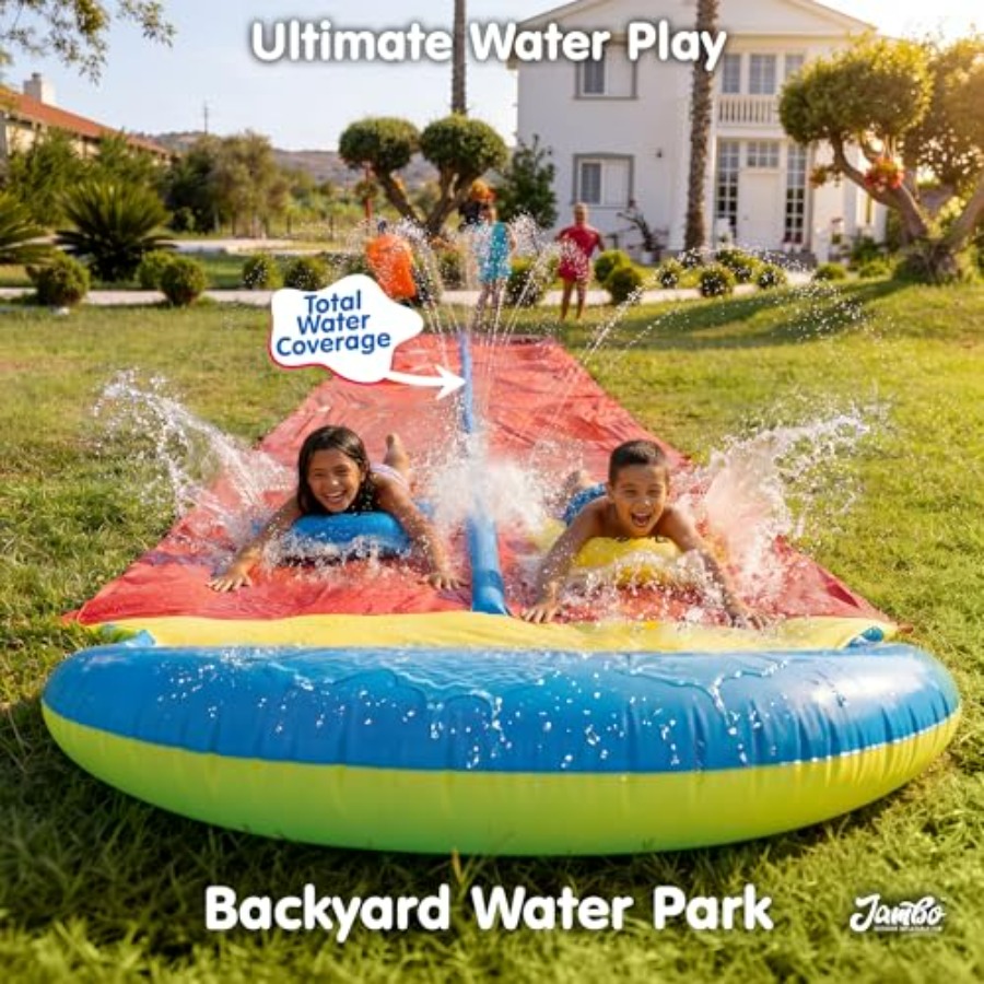 Outdoor backyard water slide f - đánh giá và giá Kids Outdoor Water Slide