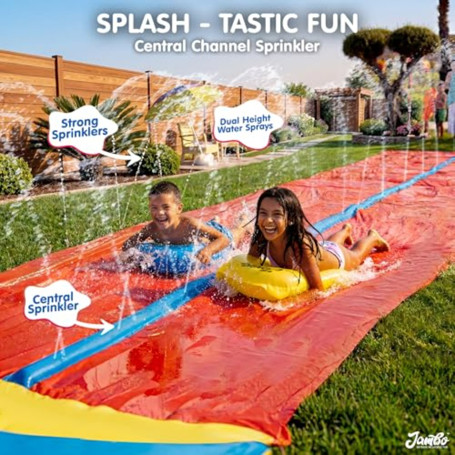 Outdoor backyard water slide f - đánh giá và giá Kids Outdoor Water Slide