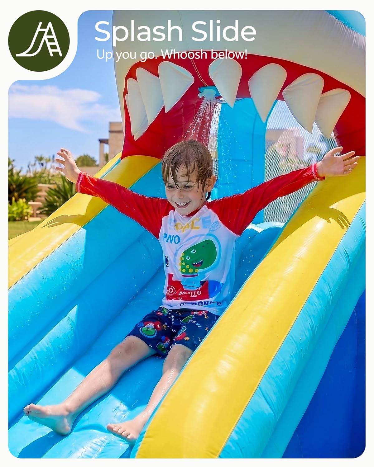 Kids Inflatable Water Slide Bo - đánh giá và giá Kids Outdoor Water Slide