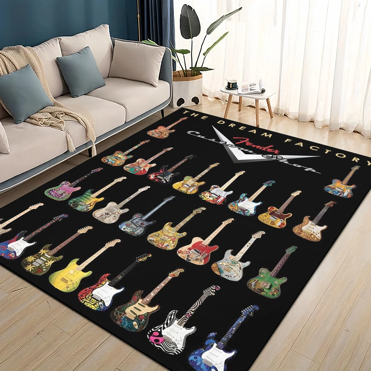 3D Retro Fender logo Guitar In - đánh giá và giá Kids Outdoor Instruments