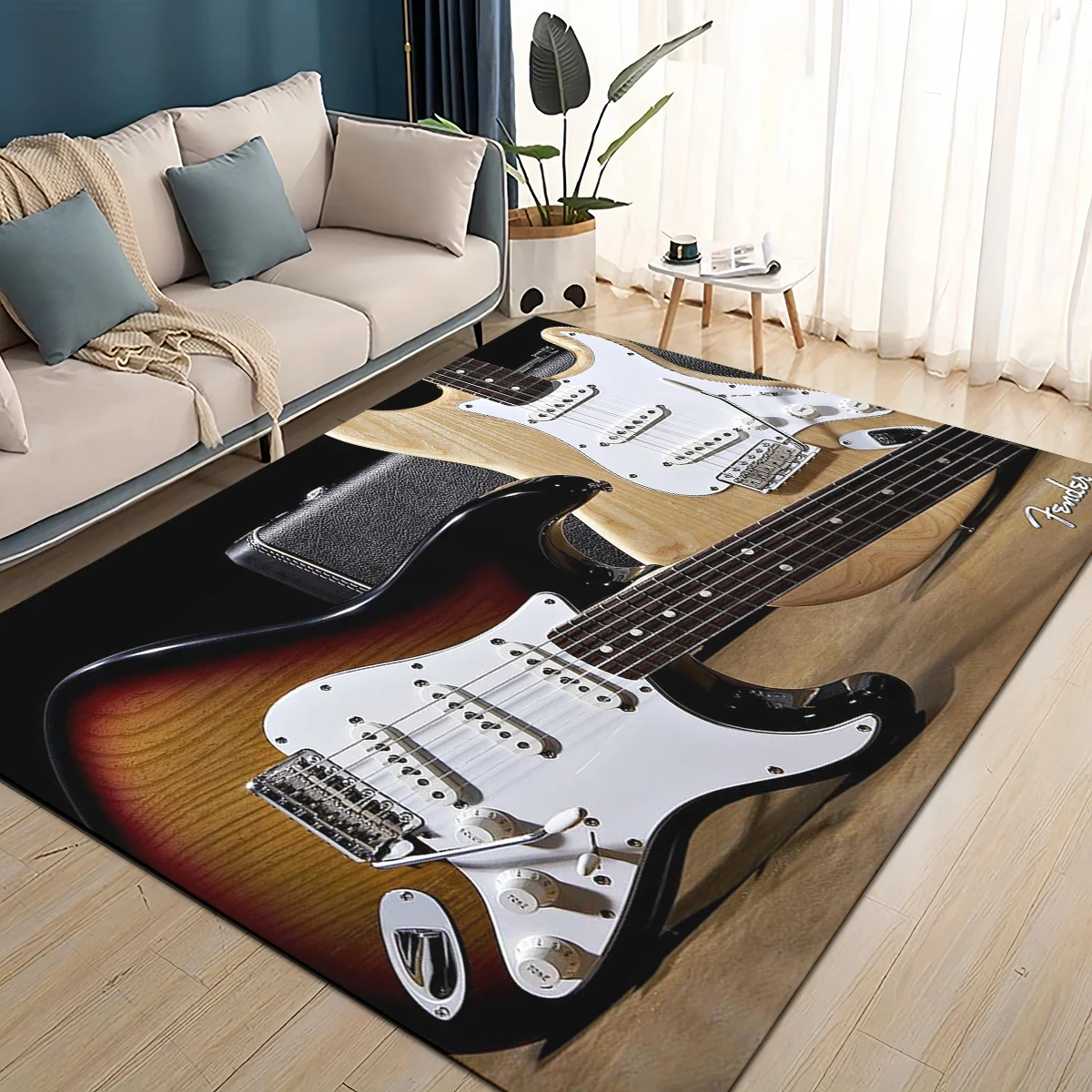 3D Retro Fender logo Guitar In - đánh giá và giá Kids Outdoor Instruments