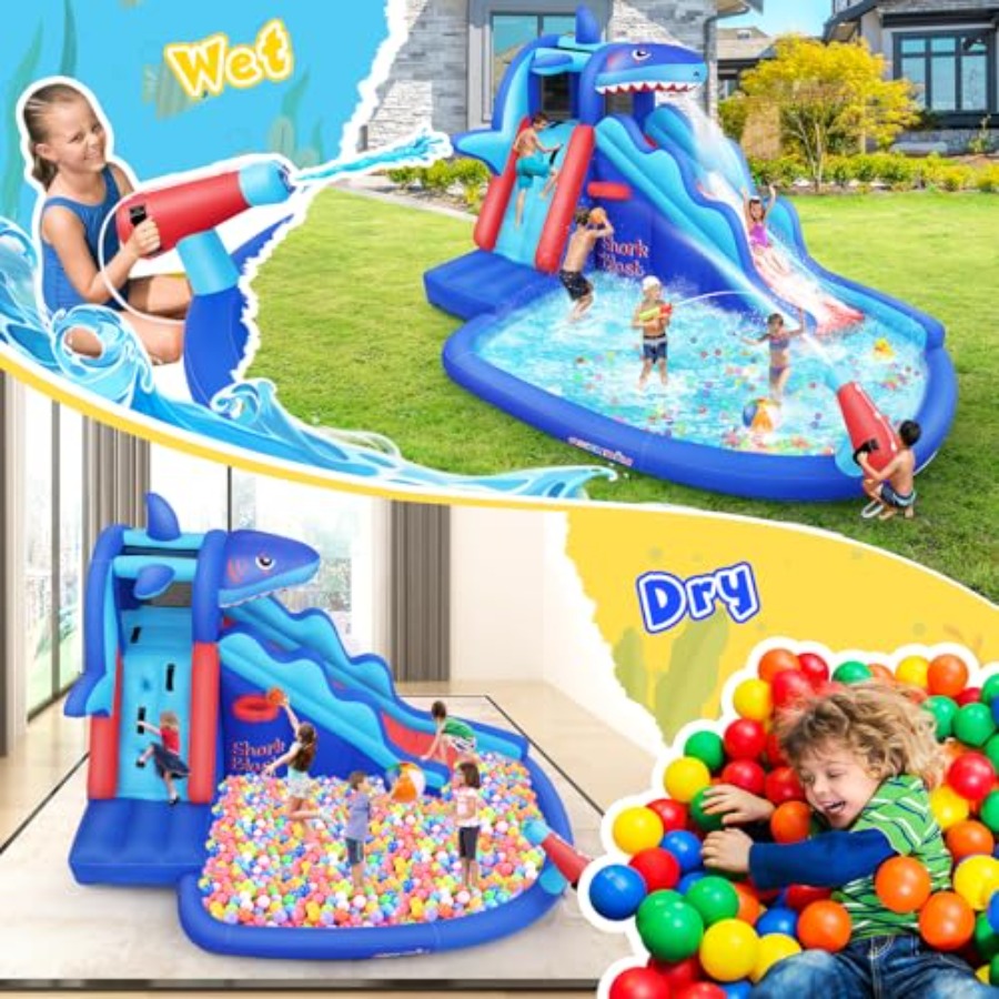 Outdoor/Indoor inflatable wate - đánh giá và giá Kids Outdoor Water Slide
