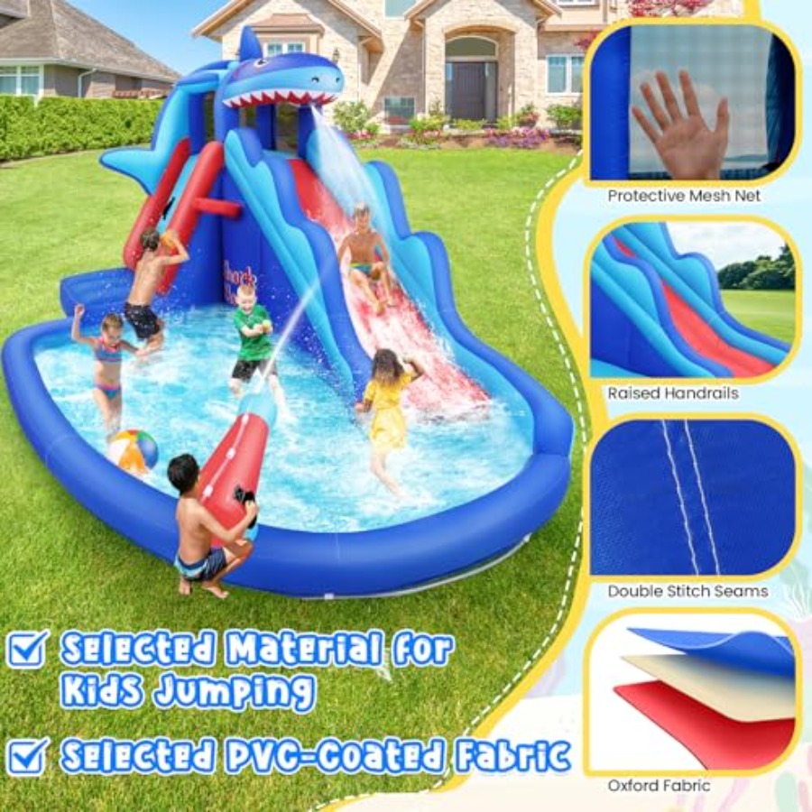 Outdoor/Indoor inflatable wate - đánh giá và giá Kids Outdoor Water Slide