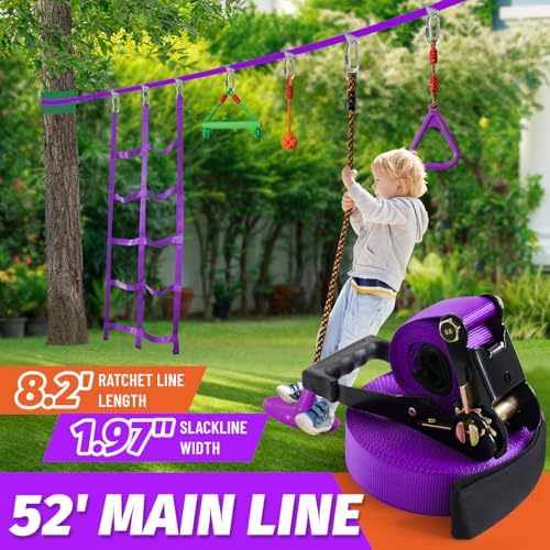 Obstacle Course for Kids-Slack - đánh giá và giá Kids Outdoor Monkey Bars