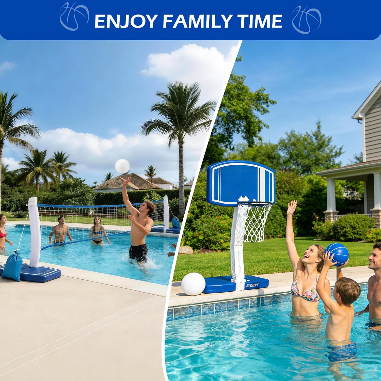 Above Ground Pool Basketball H - đánh giá và giá Kids Outdoor Games