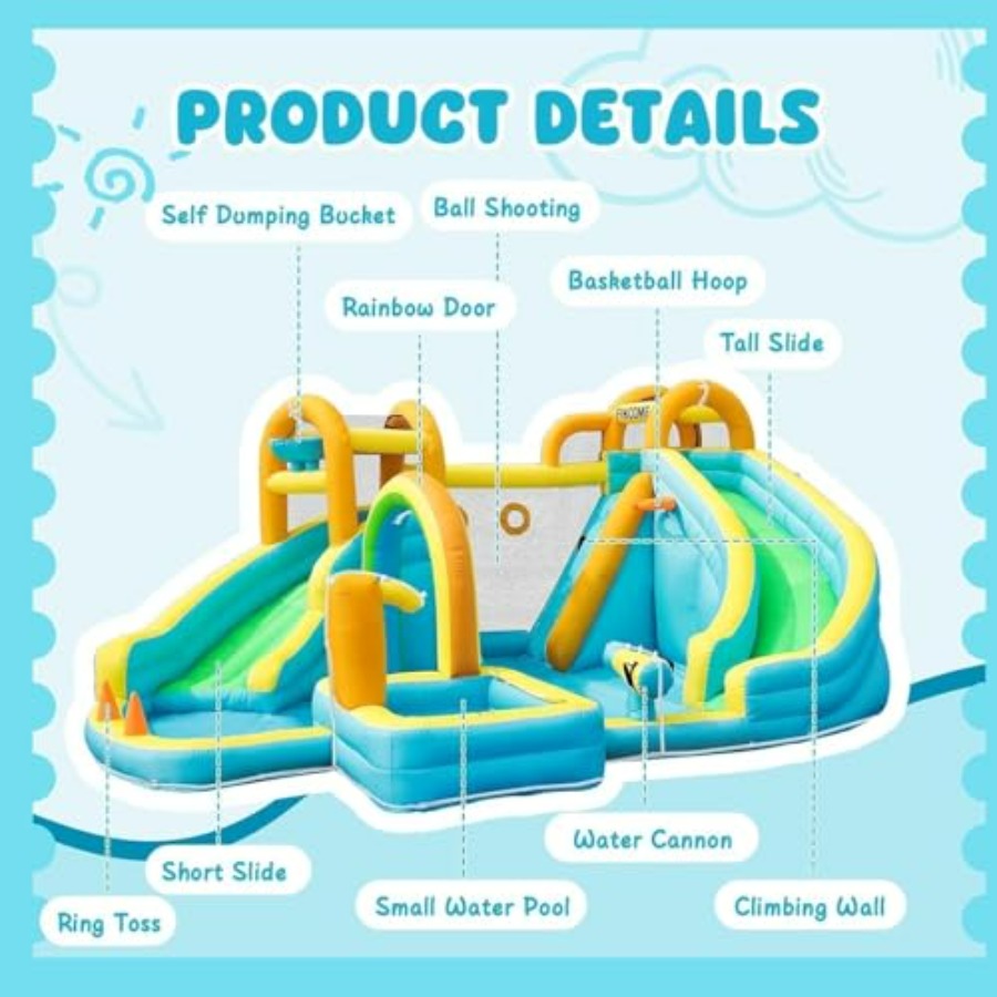 Backyard outdoor inflatable wa - đánh giá và giá Kids Outdoor Water Slide
