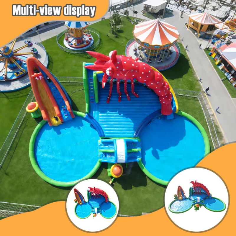 High Quality Commercial Grade  - đánh giá và giá Kids Outdoor Water Slide