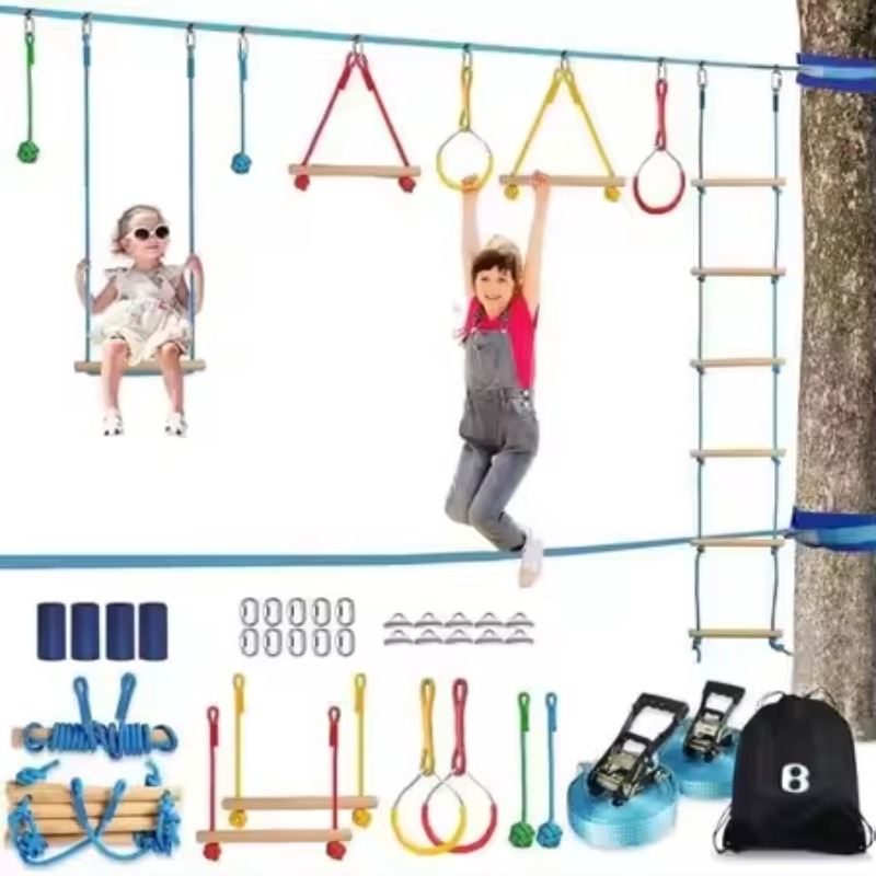 Warrior Obstacle Course Kit fo - đánh giá và giá Kids Outdoor Monkey Bars