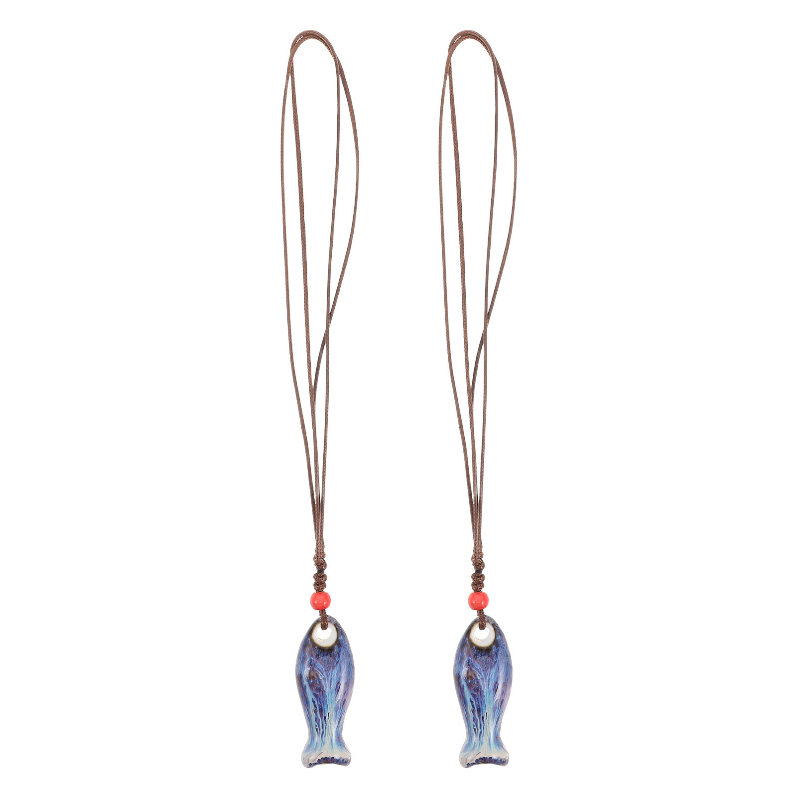 2Pcs Ceramic Fish Whistle Pend - đánh giá và giá Kids Outdoor Instruments