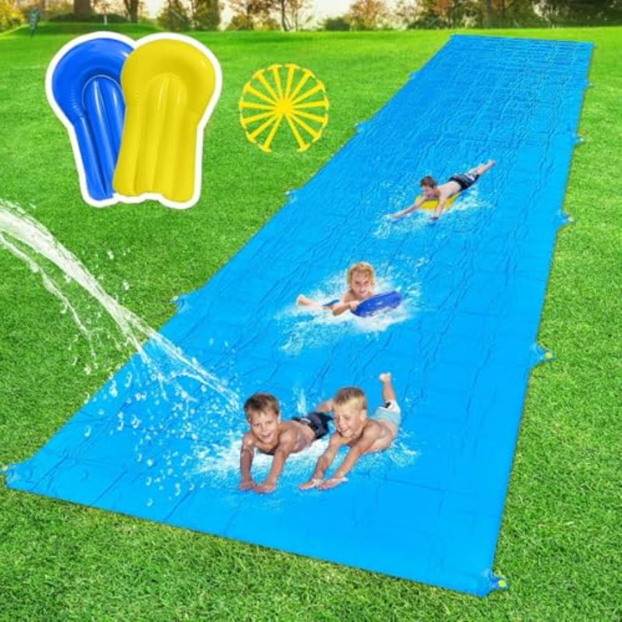 Backyard summer outdoor water  - đánh giá và giá Kids Outdoor Water Slide