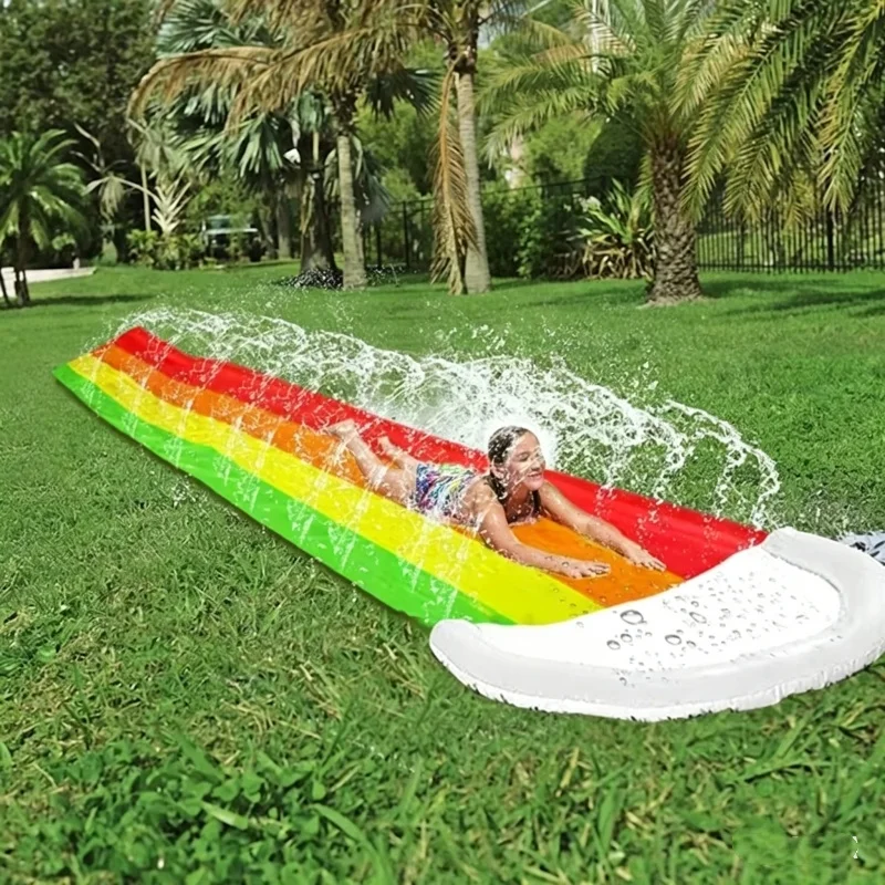 Summer Outdoor Inflatable Wate - đánh giá và giá Kids Outdoor Water Slide