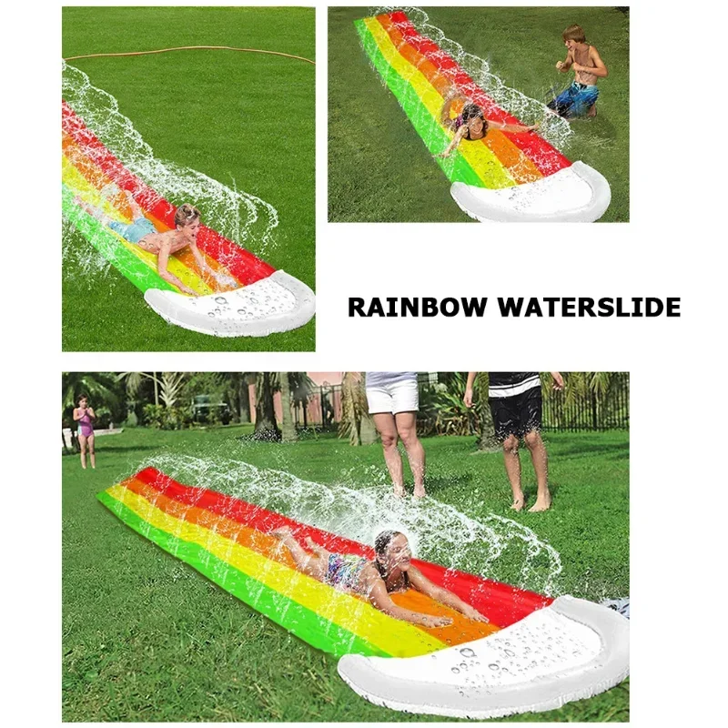 Summer Outdoor Inflatable Wate - đánh giá và giá Kids Outdoor Water Slide