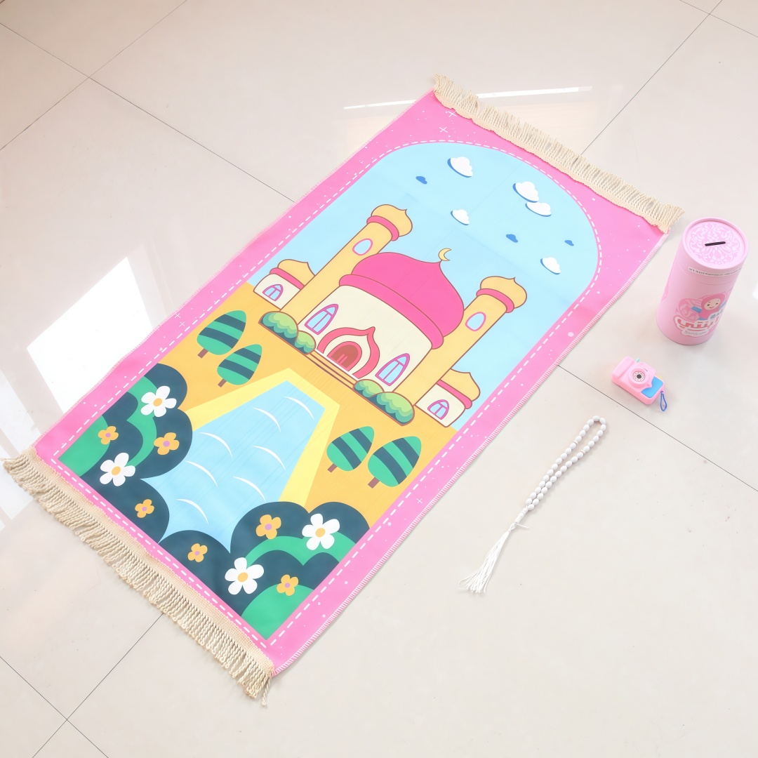 Printed Velvet Children's Pray - đánh giá và giá Kids Outdoor Floor Cushions