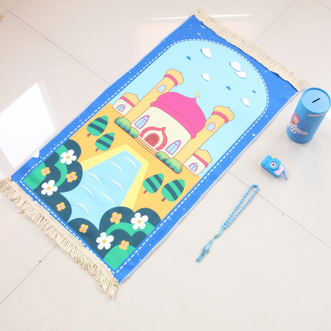 Printed Velvet Children's Pray - đánh giá và giá Kids Outdoor Floor Cushions