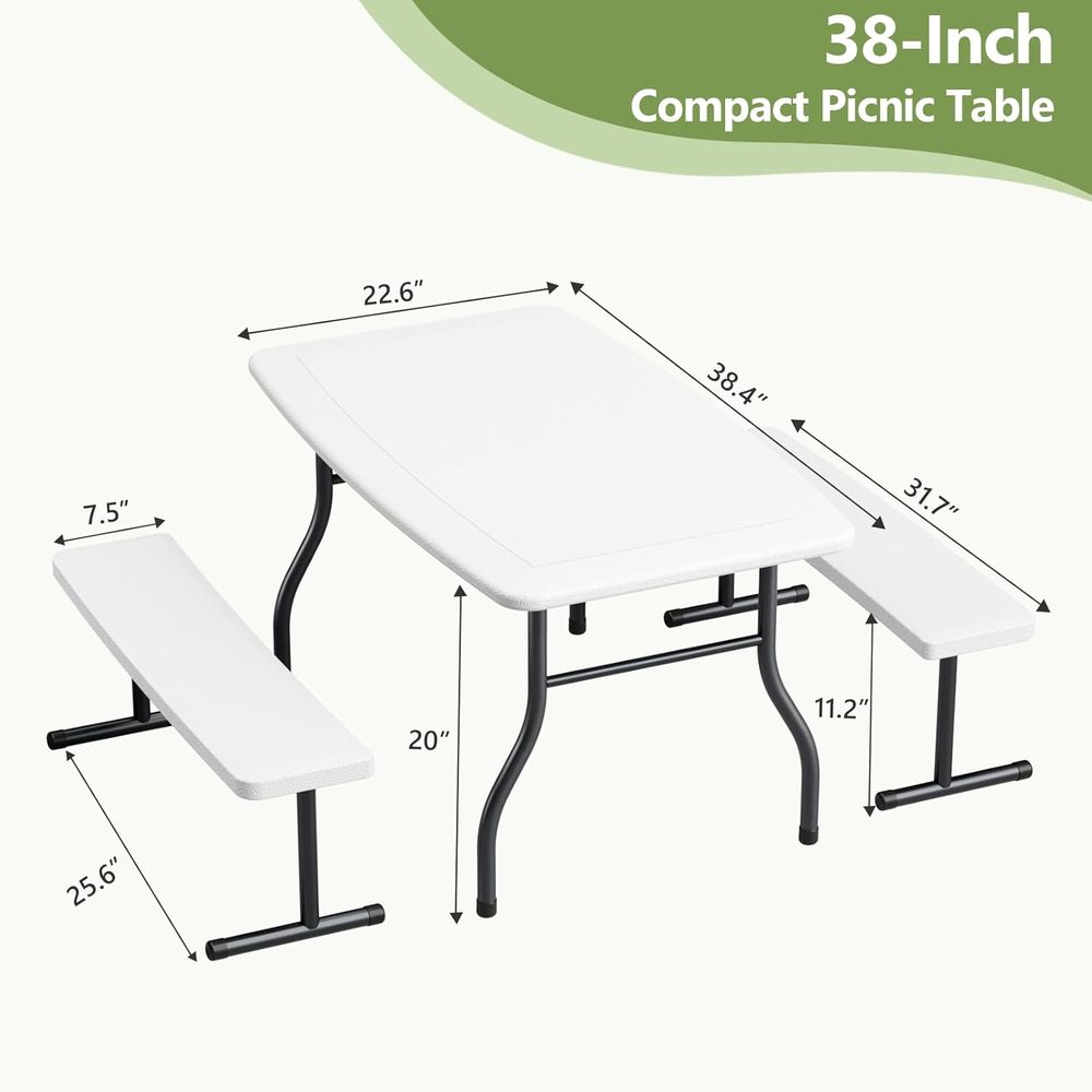 Kids Picnic Table with Benches - đánh giá và giá Kids Outdoor Bench Table
