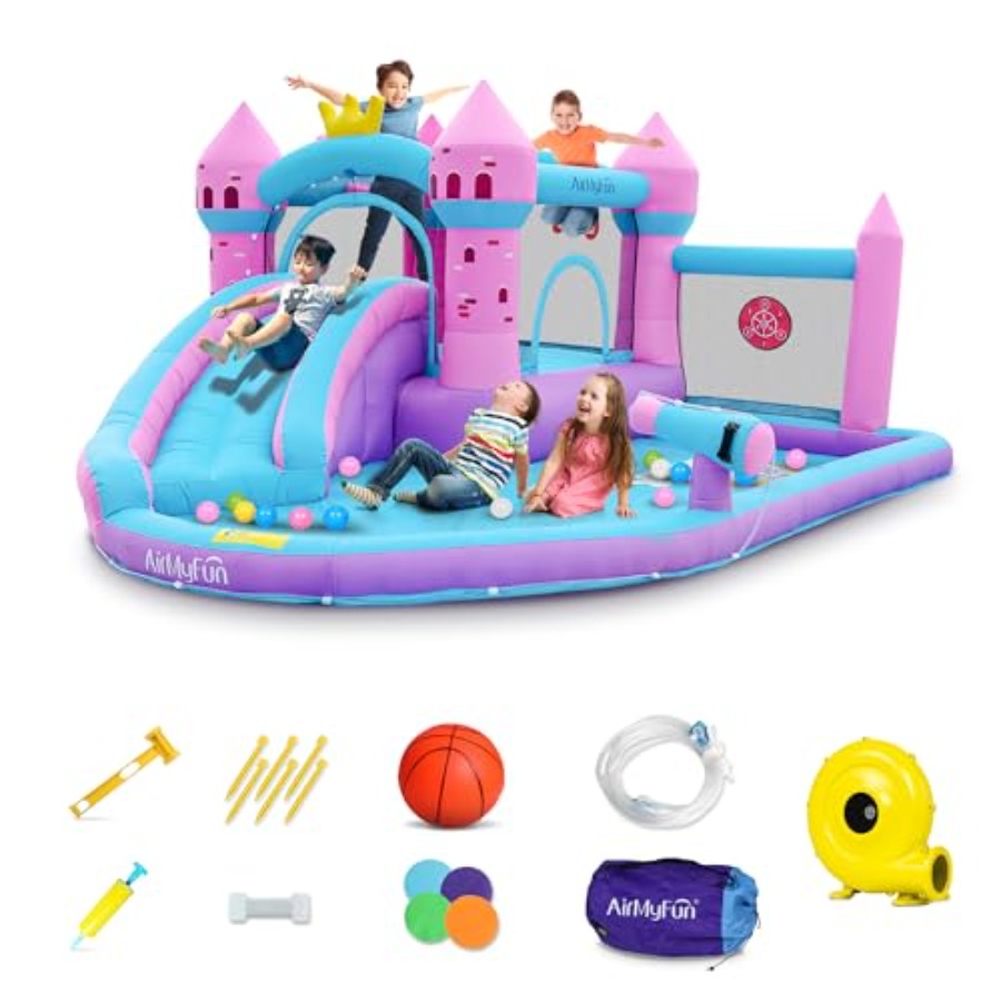 Backyard inflatable waterslide - đánh giá và giá Kids Outdoor Water Slide