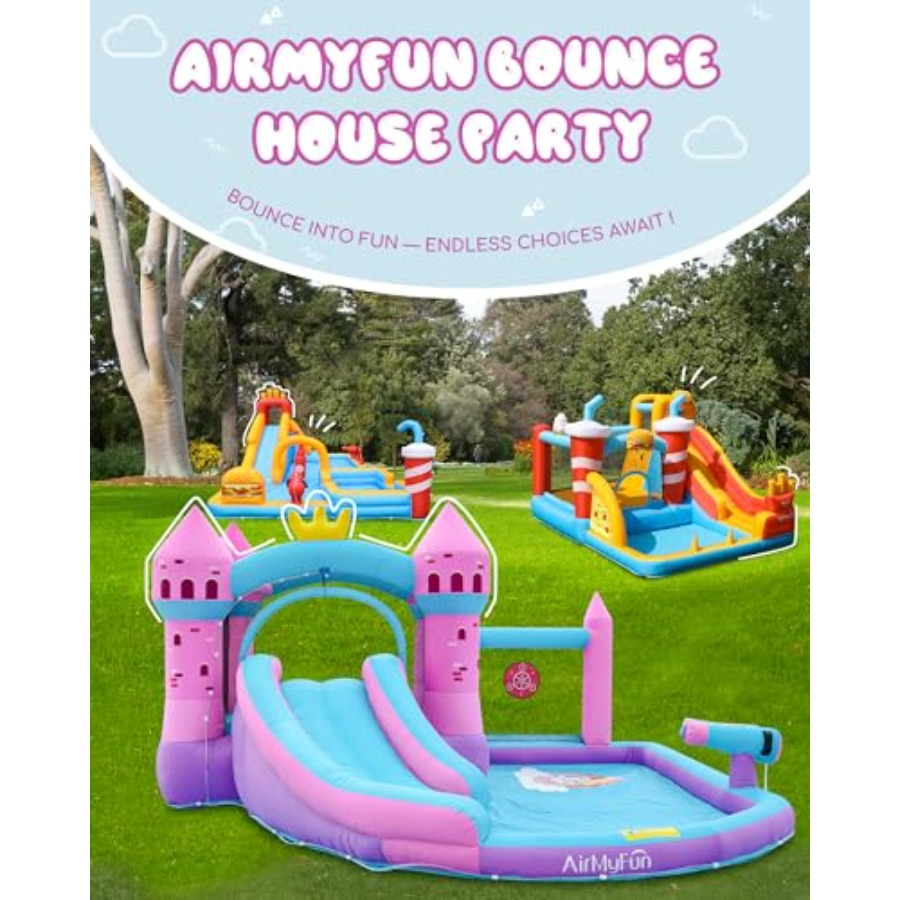 Backyard inflatable waterslide - đánh giá và giá Kids Outdoor Water Slide