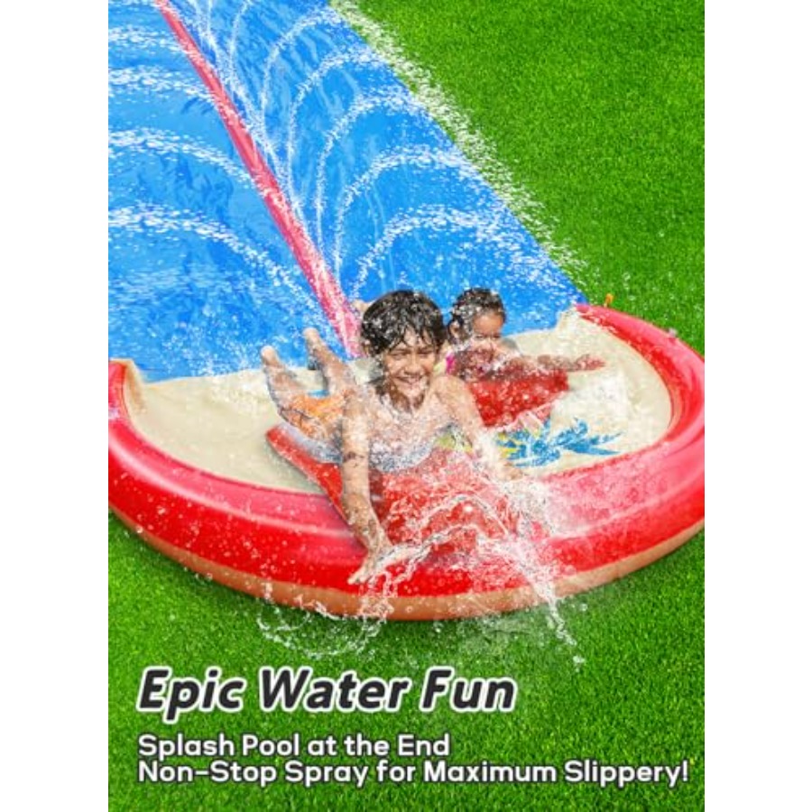 Outdoor backyard water slide f - đánh giá và giá Kids Outdoor Water Slide