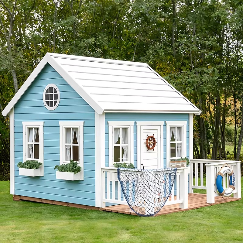 Outdoor Garden Cubby House Chi - đánh giá và giá Kids Outdoor Playhouse